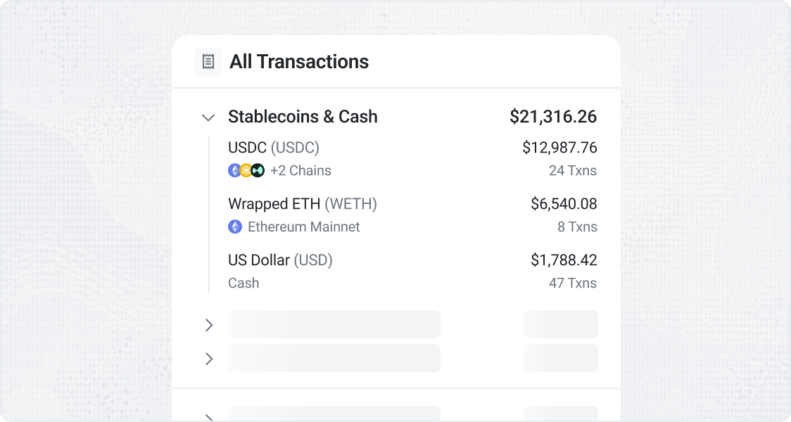 Arbitrum One tax and accounting API visual
